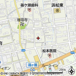 静岡県浜松市中央区篠ケ瀬町683周辺の地図