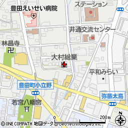静岡県磐田市小立野173周辺の地図