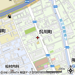 〒659-0051 兵庫県芦屋市呉川町の地図