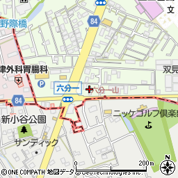 植田住地株式会社周辺の地図