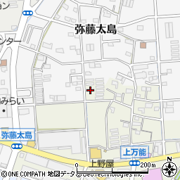 静岡県磐田市上万能475周辺の地図