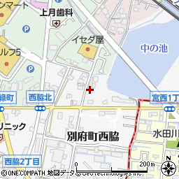 兵庫県加古川市別府町西脇119周辺の地図