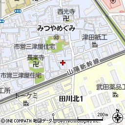 松葉工作所周辺の地図