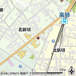 愛知県豊橋市向草間町北新切130周辺の地図
