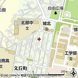 リパーク浜松文丘町駐車場周辺の地図