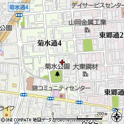 大阪府守口市菊水通4丁目14周辺の地図