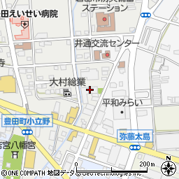 株式会社大村総業　磐田工場周辺の地図