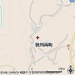 奈良県奈良市狭川両町周辺の地図
