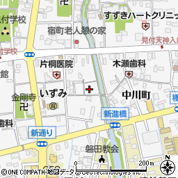 ベルエポック中川周辺の地図