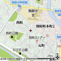 兵庫県加古川市別府町元町100周辺の地図