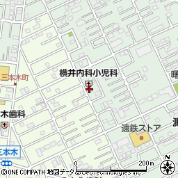 横井内科小児科周辺の地図
