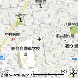 静岡県浜松市中央区篠ケ瀬町991周辺の地図