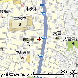 鈴鹿材木店周辺の地図