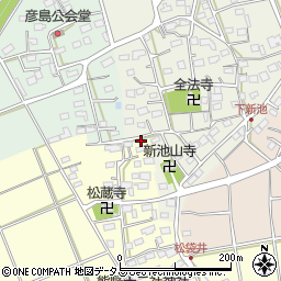 静岡県袋井市松袋井1-1周辺の地図