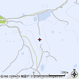 兵庫県神戸市北区山田町藍那上小野周辺の地図