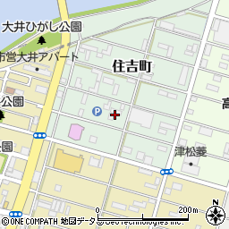 三重県津市住吉町周辺の地図