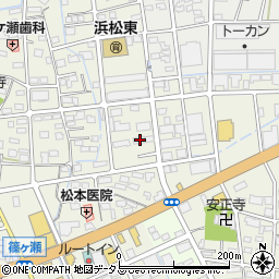 静岡県浜松市中央区篠ケ瀬町1149周辺の地図