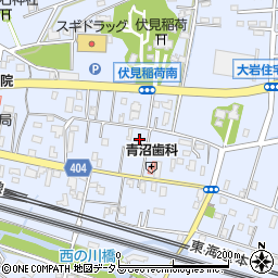 愛知県豊橋市大岩町西郷内123周辺の地図