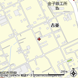 愛知県豊橋市西幸町古並170周辺の地図