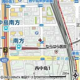 SAMURAIクリニック　新大阪南方院周辺の地図