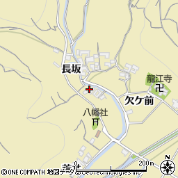 愛知県南知多町（知多郡）山海（長坂）周辺の地図
