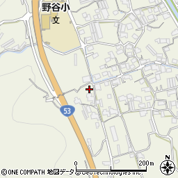 岡山県岡山市北区栢谷周辺の地図