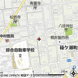 静岡県浜松市中央区篠ケ瀬町970周辺の地図