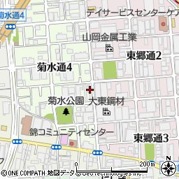 菊水飯店周辺の地図