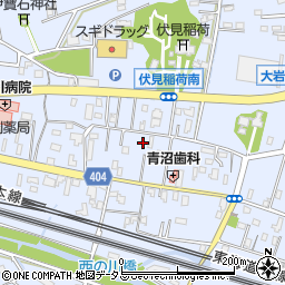 愛知県豊橋市大岩町西郷内周辺の地図