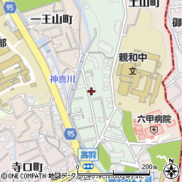 神戸市立さくらがおか保育所周辺の地図