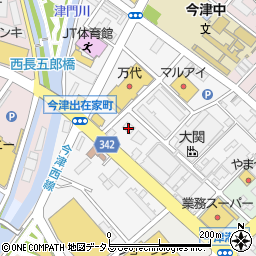 きんのぶた西宮今津店周辺の地図
