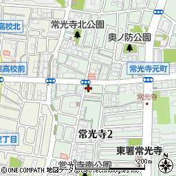 ファミリーマート常光寺店周辺の地図