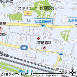 愛知県豊橋市大岩町西郷内131周辺の地図