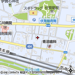 愛知県豊橋市大岩町西郷内135周辺の地図