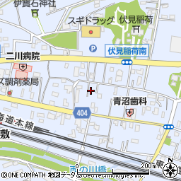 愛知県豊橋市大岩町西郷内72周辺の地図