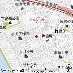 株式会社早水鉄工所周辺の地図