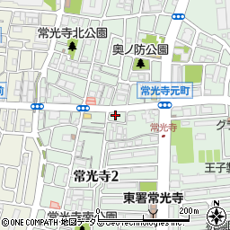 兵庫県尼崎市常光寺2丁目3-2周辺の地図