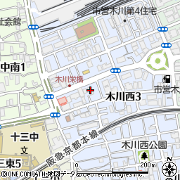 エスプレイス新大阪サウスゲート周辺の地図