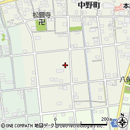 静岡県浜松市中央区中野町4257周辺の地図