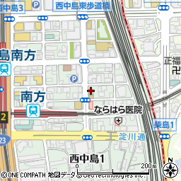 株式会社アミューズ大阪営業所周辺の地図