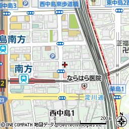 株式会社アミューズ大阪営業所周辺の地図