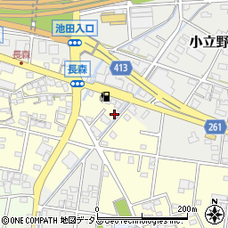 静岡県磐田市小立野327周辺の地図