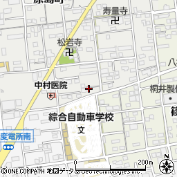 静岡県浜松市中央区原島町57周辺の地図