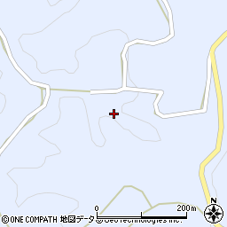 京都府南山城村（相楽郡）高尾（中ン谷）周辺の地図