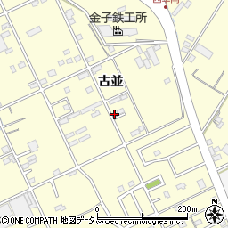 愛知県豊橋市西幸町古並148周辺の地図