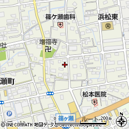 静岡県浜松市中央区篠ケ瀬町704周辺の地図