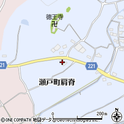 岡山県岡山市東区瀬戸町肩脊90周辺の地図