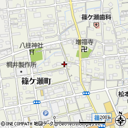 静岡県浜松市中央区篠ケ瀬町891周辺の地図
