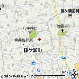 静岡県浜松市中央区篠ケ瀬町885周辺の地図