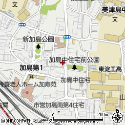 西岡酒店周辺の地図